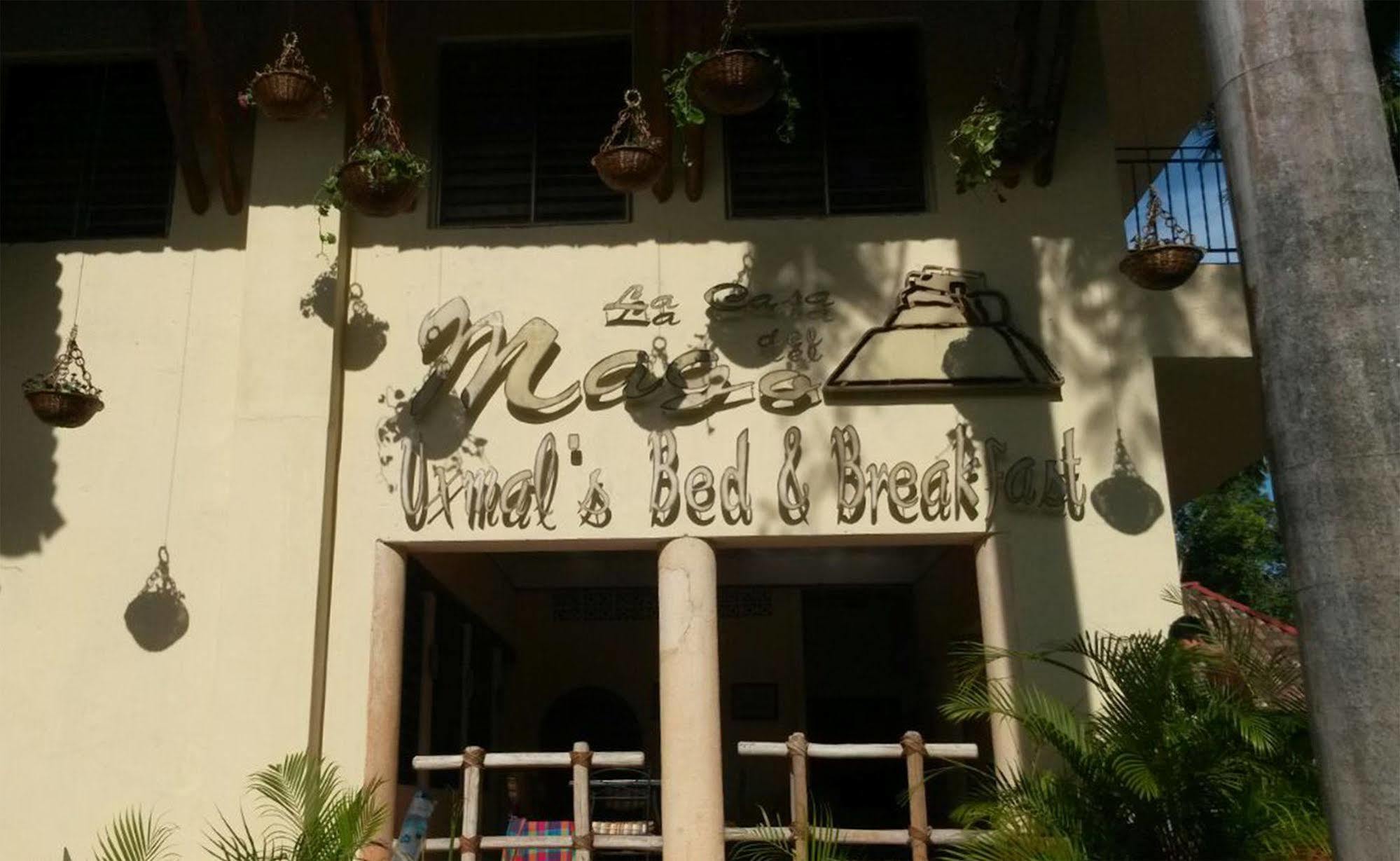 La Casa Del Mago Bed & Breakfast Уксмал Екстериор снимка
